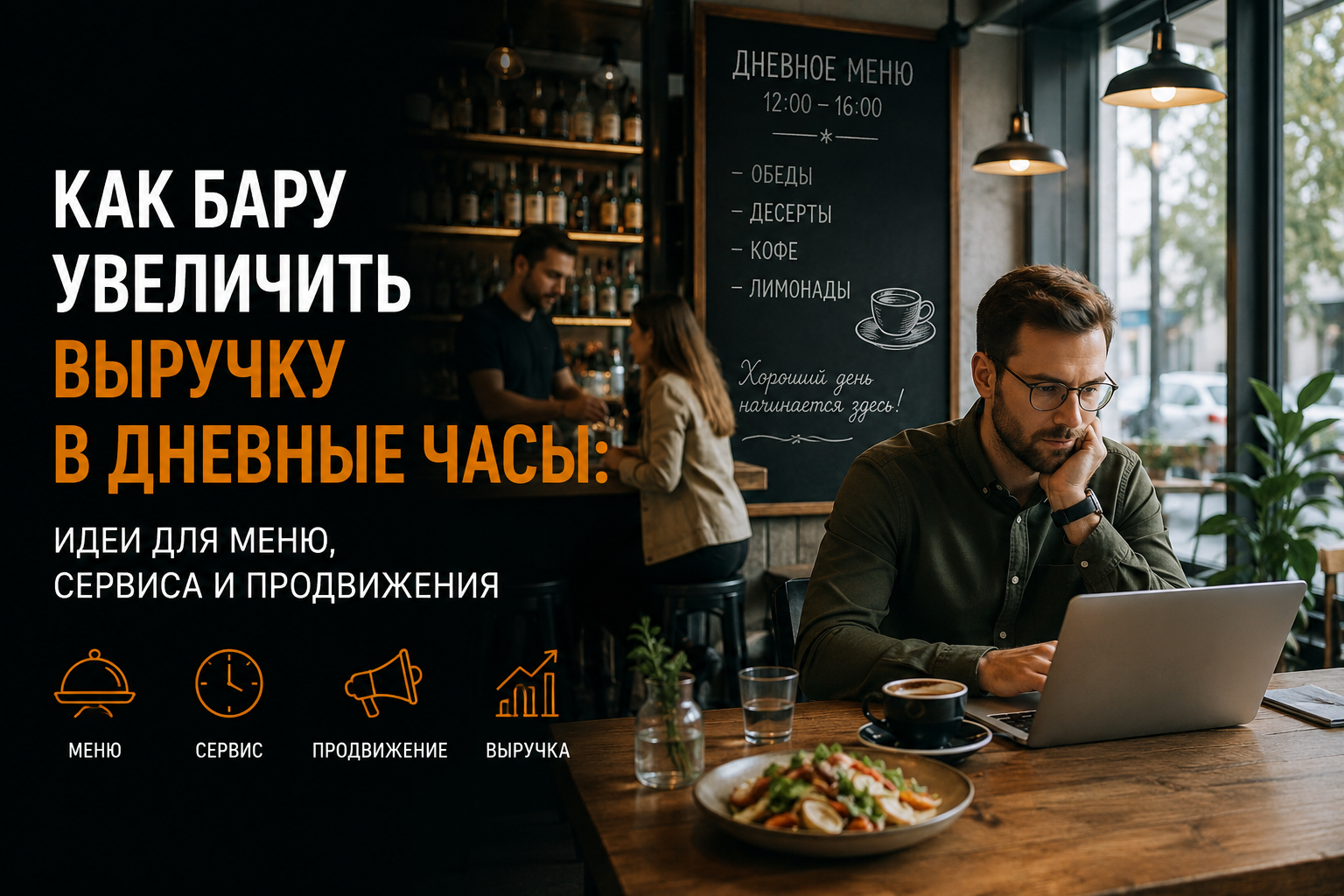 Как бару увеличить выручку в дневные часы